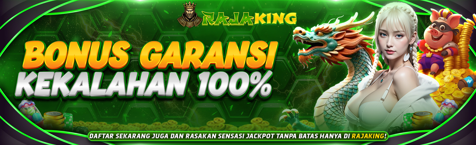 GARANSI KEKALAHAN 100%